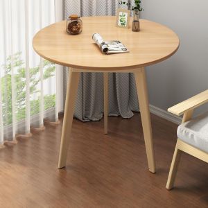 SAMEDREAM | Simplistic European Style Wooden Tea Table For Small Living Rooms And Rental Spaces