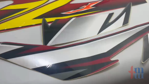 Striping Stiker Satria Fu Merah X TMW M0780