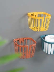 toilet paper holder / toilet paper rack stick to the wall without perforation wall-mounted