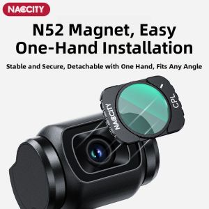NACCITY | NACCITY DJI Pocket 3 Filter Set Polarizing Lens ND Filter Wide Angle Lens Magnetic Absorption Storage Box Light Reduction