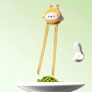 PUTOT | Training Wooden Anti-slip Short Childrens Chopsticks