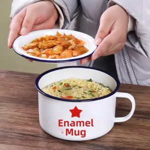 Enamel Cover Noodle Bowl