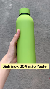 (HÀNG LOẠI 1)Bình Nước Giữ Nhiệt Bằng Thép Không Gỉ 304 Thiết Kế Nhỏ Gọn Thời Trang