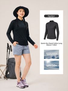 NatureHike | Quick-Drying Outdoor Hiking Shirt Collar Long Sleeve Sun Protection