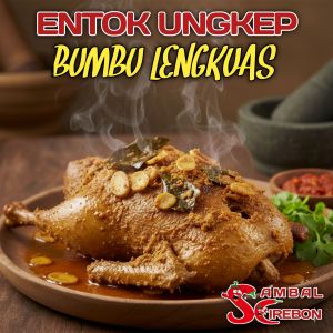 ENTOK UNGKEP BUMBU LENGKUAS frozen BONUS SAMBAL khas cirebon