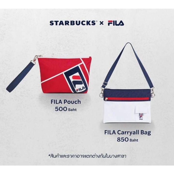 กระเป๋า Starbucks® x FILA