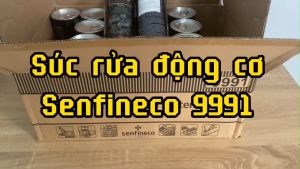 Phụ Gia Súc Động Cơ Senfineco 9991 Engine Oil System Flush 443mL sử dụng cho xe máy Xăng và máy Dầu