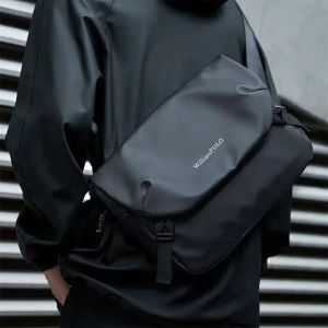 WILLIAMPOLO | Water Resistant Shoulder Bag for Men