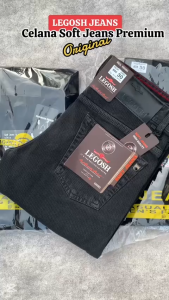 Celana Jeans Pria Panjang Original Soft Jeans Premium LEGOSH Standar Reguler Hight Quality