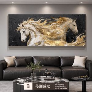 HAIMASHENGKANG | Tranh Trang Trí Phòng Khách Sang Trọng Làm Nền Sofa