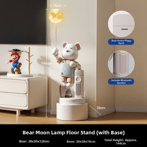 ZHONGGE | Cartoon-style Standing Bear Ornament Home Decoration