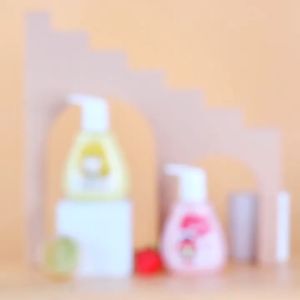 Kem đánh răng trẻ em Probiotic Baking Soda thiết kế chai đẩy tiện lợi khi sử dụng kem đánh răng an toàn cho bé