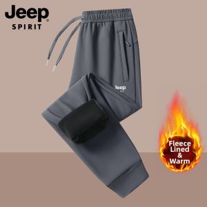 JEEP SPIRIT | New Autumn Winter Fleece Thermal Pants