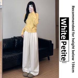 YAYANGREN | Slimming High Waist Loose Straight Leg Denim Pants