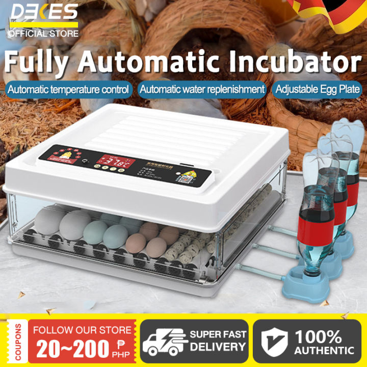 DEKES Egg Incubator 130 Eggs Fully Automatic Egg Incubator Intelligent