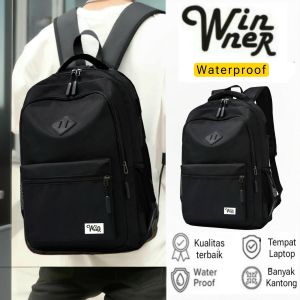 Tas Ransel Pria Wanita Tas Distro 091 Tas Sekolah Smp Sma Tas Laptop Tas Kerja Tas Punggung Winner