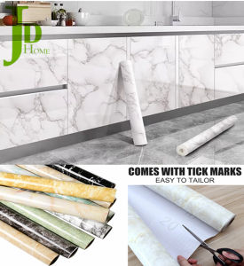 Self-adhesive 5MX40CM high temperature resistant kitchen waterproof and smoke proof wallpaper cabinet countertops fireproof aluminum foil advertising decorative stickers