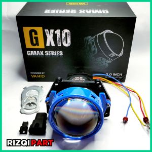 Vahid Biled e10 / GX10 Gmax series| led projector 3 inch purple lens dual core cut off flat satuan