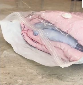 ถุงสูญญากาศ เก็บเสื้อผ้าผ้าห่มผ้านวมเสื้อหนาวสำหรับการเดินทางหรือประยัดพื้นที่