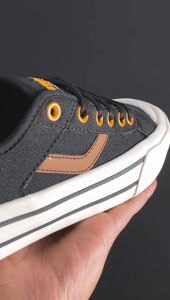 Vart - Mistic Sepatu Sneakers Low Casual Black Tan