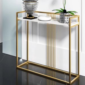 RJP FURNITURE Meja Console Minimalis Estetik Industrial-Nier Vers2 Meja Besi
