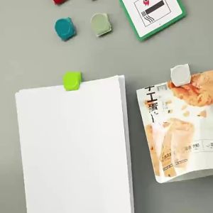 Kẹp Nam Châm Hình Tròn Trang Trí Ảnh Tủ Lạnh Mini Nhiều Màu Sắc Kẹp Nam Châm Văn Phòng Gia Đình Để Sắp Xếp Và Trang Trí