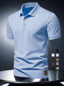 Áo Thun Nam Tay Ngắn Mùa Hè 2025 Áo Thun Polo Nam Dáng Rộng Phong Cách Mỹ Thường Ngày Tay Lửng Tay Ngắn Thời Trang Thương Hiệu