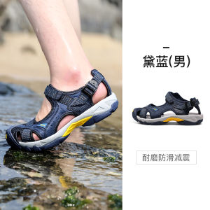 HUMTTO Womens Outdoor Beach Shoes Summer New Soft Bottom Anti-slip Quick Dry Breathable Sport Sandals Waterproof Rubber Sole