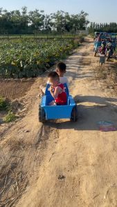 รถไถเด็ก รถแทรกเตอร์เด็กรุ่นใหม่ รถไถนา รถอิแต็กคันใหญ่ 2 มอเตอร์ รถแบตเตอรี่ / รถจีฟ ทรงสุดเท่