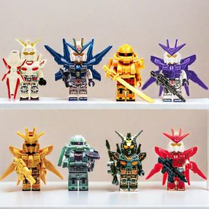 Bandai | Mechanical Mobile Suit Model Compatible Wings Assembled Toy Boy Gift Miniature Doll Cartoon Character Anime Accessories
