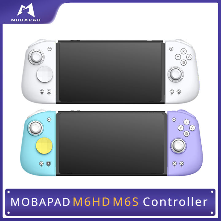 Mobapad M6 HD M6s นินเทนโด้ Switch Joycon NFC จอยสติ๊กฮอลล์เอฟเฟกต์ควบคุมการสั่นสะเทือน HD จอยที่สามารถนำมาประกอบกันได้ Nintendo ตัวควบคุมสวิตช์ Pro