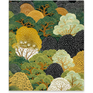 Kayou | Oil Painting By Numbers DIY Vintage Forest Number Drawing Canvas Pictures By Numbers Home Decor Large Size Unframed