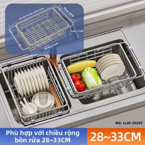 TAOSHI | Rổ Đựng Dĩa Inox