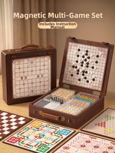 STARRY ARK | Magnetic Multi-functional Brain Teaser Game Chess Go Board