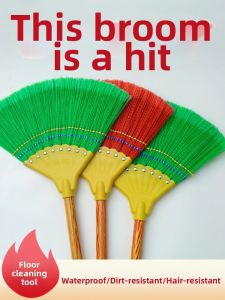 YOUPIN | Durable Sturdy Non Hair-Adherent Wave Fiber Broom