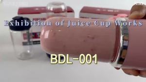 6 Blades Electric Juicer Cup 2 Cups For Travel Portable Juicer Mixer Usb Charge Fresh Fruit Juice Personal Blender Smoothie