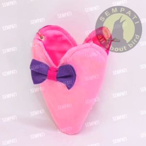 SEMPATI Hamok Sugar Glider Hammock Hamock Sugar Glider Tempat Tidur Sugar Glider Pouch Ayunan Sugar Glider Burung Hamster Tupai Marmut Hammock Love Pita Pouch Sugar Glider Bulu PCLJL