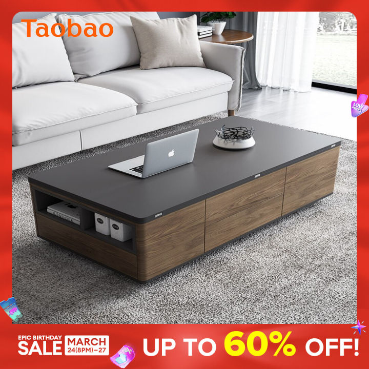 Lifting Coffee Table Changing Dining Table DualUse Integrated
