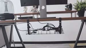 🔥 ราคาใต้โต๊ะ - บริการส่งจากไทย ที่เก็บของ รางเก็บสายแนวนอน ถาดจัดระเบียบสายเคเบิล สําหรือบริการสายไฟ เก็บสายไฟและสาย