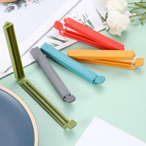 5 Pcs Magnetic Food Sealing Clips Portable Snack Plastic Bag Sealer Clamp Storage Tool Keep Refrigerator Reusable Kitchen Tools Food Fresh Accessories