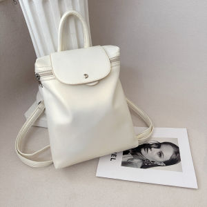 Pink Lightweight Womens Backpack Handbag Dual Shoulder Bag Trendy Autumn Winter Fashion Small Luxury High-End Sensation Bag