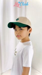 Lily And Clark Topi Baseball Anak Laki-Laki Warna Khaki Combine TB16