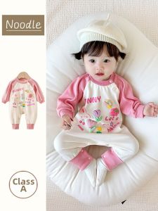 Cute Princess Long Sleeve Baby Jumpsuit