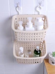Giỏ nhựa treo đồ gia dụng để thực phẩm gắn tường tiện lợi My Home DN259
