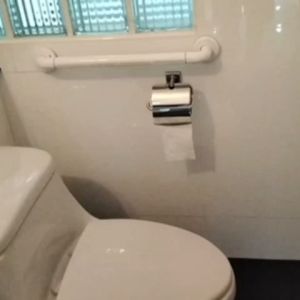 ราวจับห้องน้ำ ราวช่วยพยุงตัว สแตนเลส 304 ขนาดยาว 35-39-60-100 cm และ ตัว L 60x32 cm สีขาว ท่อ 35-38 mm หุ้มด้วยพลาสติก ABS อย่างดี by Primaboss 2