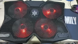 (HCM) Đế Tản Nhiệt Laptop Cooling Pad S400 ( 4 FAN ) có led