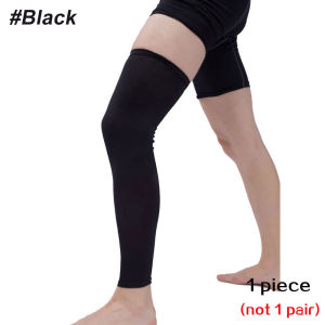 1 PCS Full Leg Compression Sleeve Support for Knee Thigh Calf Arthritis Running & Basketball Single Leg Pads for Men Women