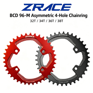 ZRACE BCD96-M MTB Round Chainrings Chainwheel Asymmetrical Narrow Wide Teeth 32T/34T/36T/38T for M8000 M7000 M6000