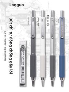 Languo | Bút Chì Tự Động Có Vỏ Bọc Mềm