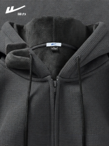 Warrior | Áo Khoác Waffle Hoodie Dày Cỡ Lớn